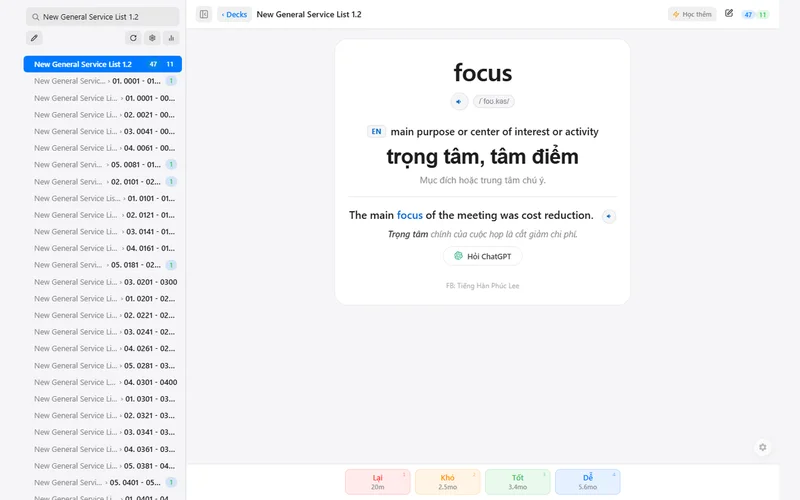 Anki mở trong tab mới của trình duyệt Chrome