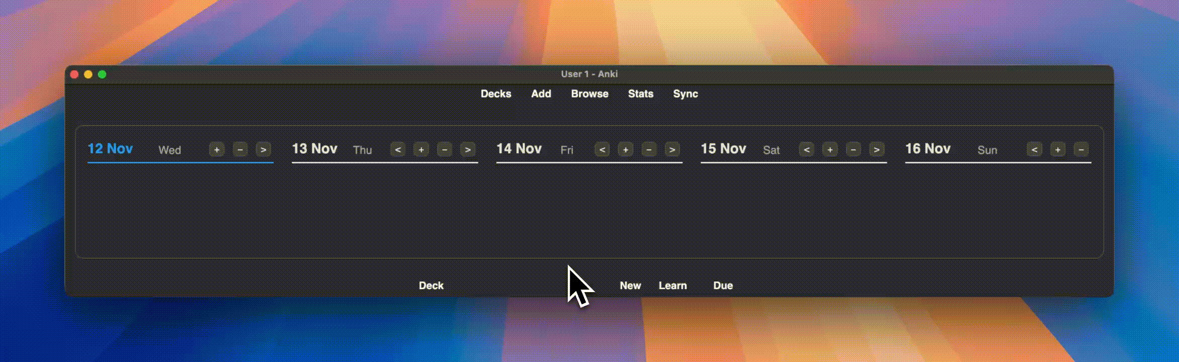 Week Planner Demo