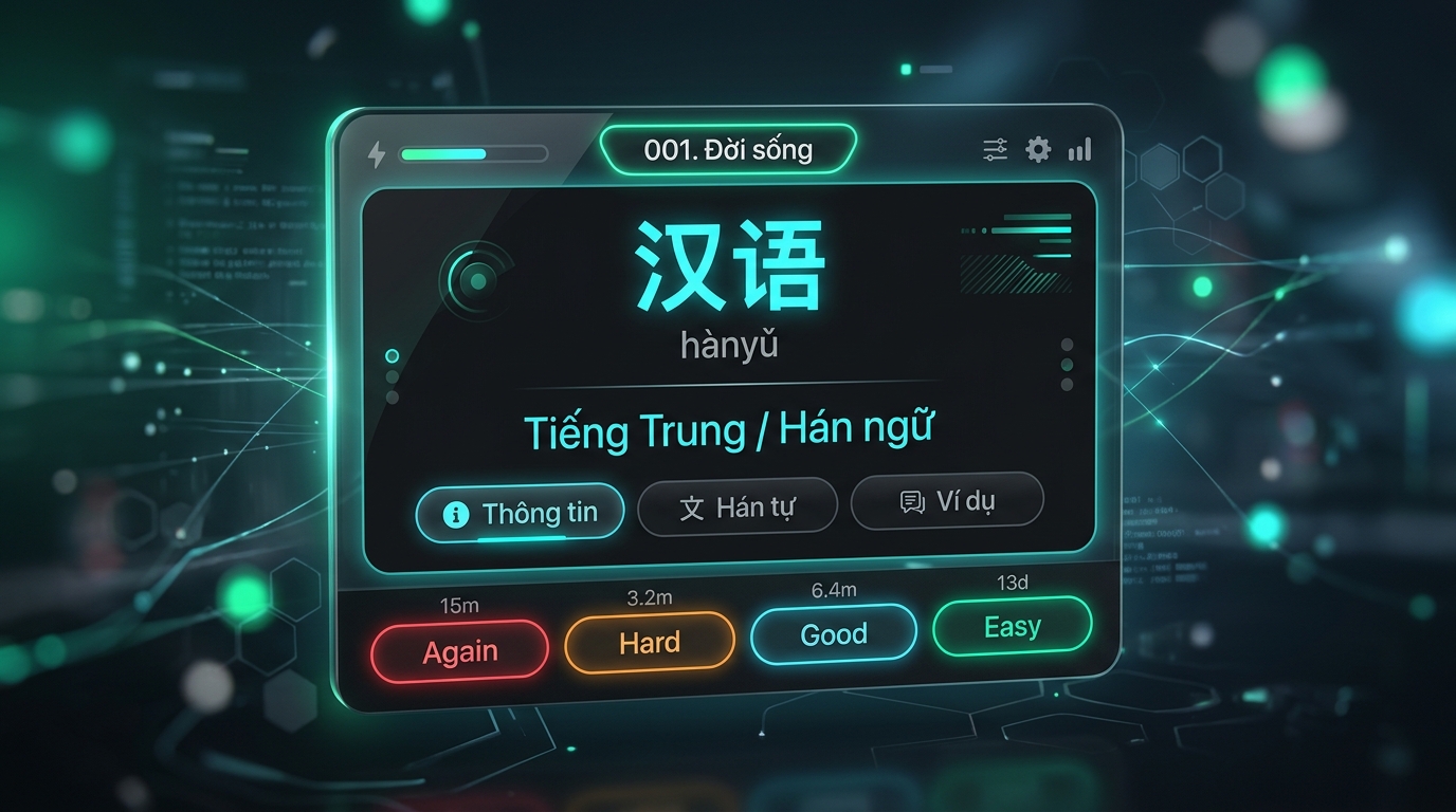 HSK Từ Vựng Phân Loại Theo 199 Chủ đề